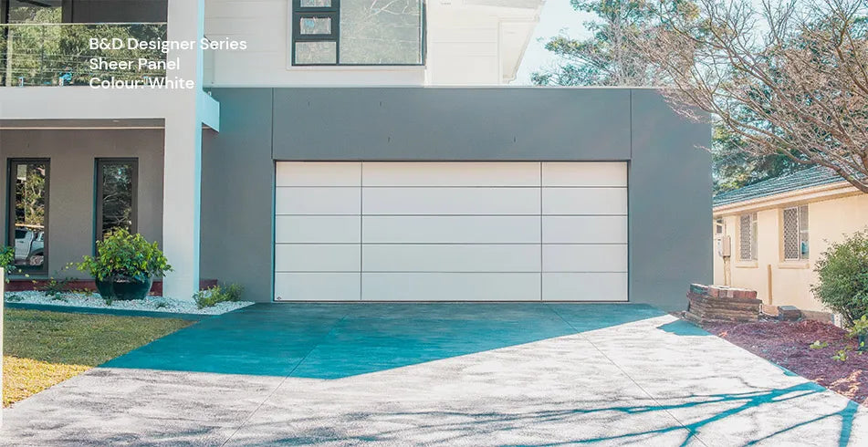 Stunning, seamless garage doors